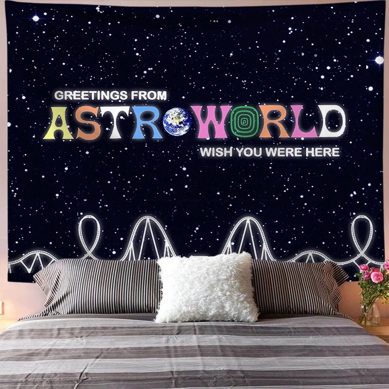 travis scott rodeo tapestry