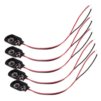 

Wired 9V Battery Clip Connector
