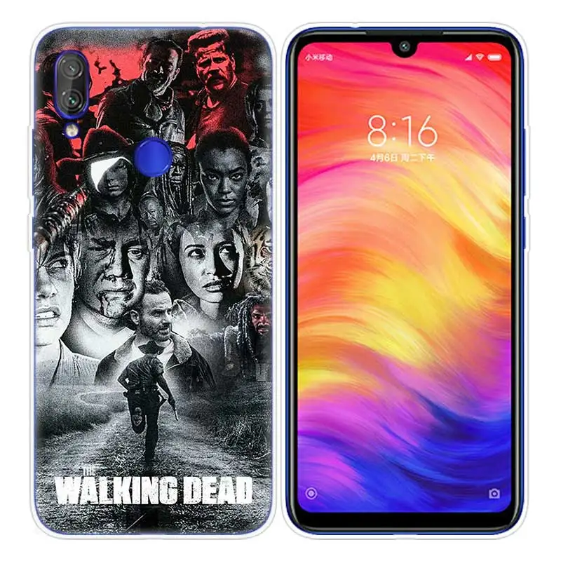 Чехол TWD Walking Dead для Xiaomi mi 9 Pro Lite 5G A3 mi CC9 mi CC9E mi 9T 5X Red mi 8A K20 Pro Y3 Note 8 Pro 7S 7A чехол для телефона - Color: 03