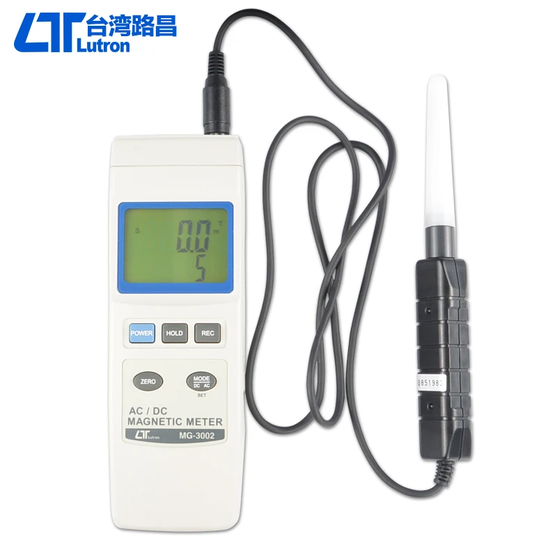 

Taiwan Lutron MG-3002 AC / DC electromagnetic field tester Gauss meter Strong magnetometer MG3002