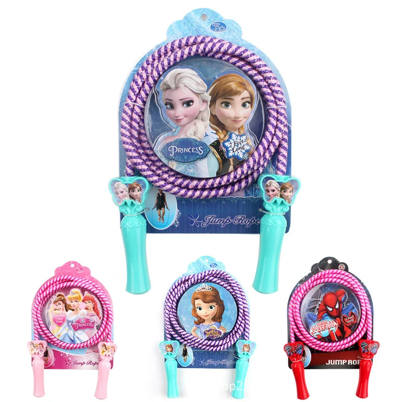 

Hot Movie 250cm High Quality Anna Elsa Doll Rope Skipping Fever 2 Princess Anna and Elsa Figures Toys for Children