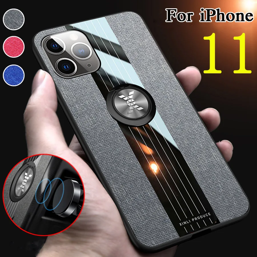 11 Pro Max Case For Apple iPhone 11pro 11promax iphone11 Cover i Phone 11max Ring Cases ip Pro11 Kickstand Magnetic Adsorption |