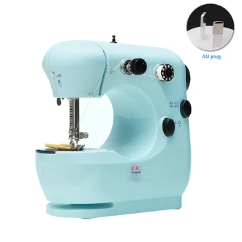 

DIY Craft Electric Sewing Machine Tailor Double Threads Desktop Household Handheld Mini Portable Speed Adjustment With Light