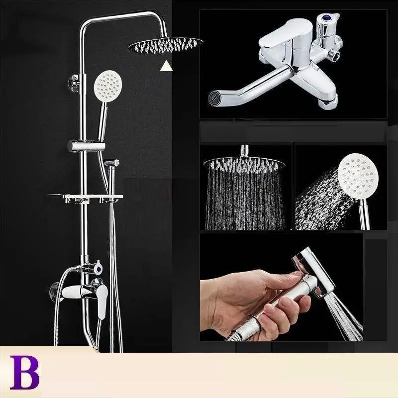 Doccia Regendouche Douchette Electronica Choveiro Piscina Regadera De Ducha Eletrico Do Banheiro Chuveiro Douche душевой набор - Цвет: Version I