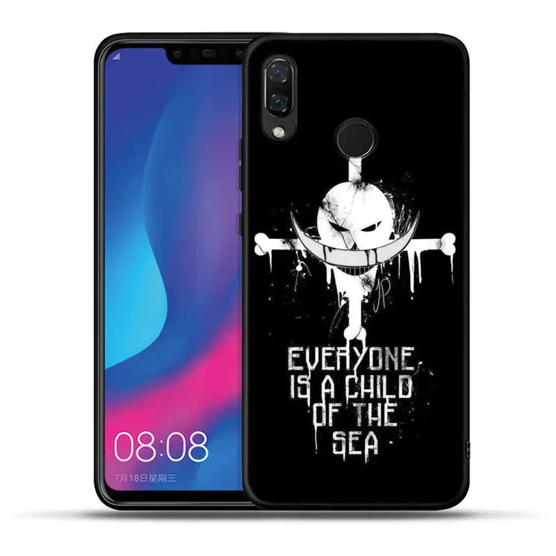 Япония Аниме one piece Луффи туз Сабо Зоро для Honor 20 Pro 10 9 9i 8 Lite 8X 8C 8S 7A 7X V20 View 20 чехол Coque Funda Etui - Цвет: H1355