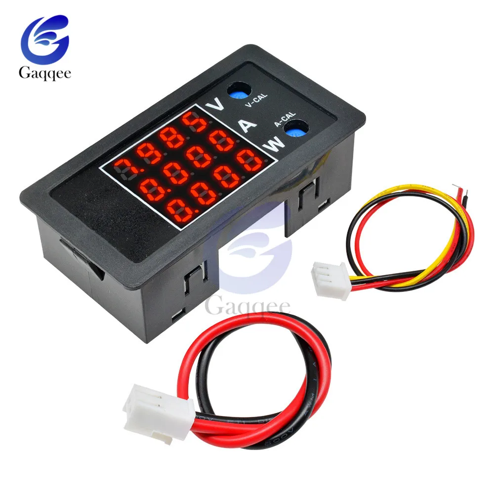 

DC 0-100V 10A 1000W LED Digital Voltmeter Ammeter Wattmeter Voltage Current Power Supply Meter Volt Detector Tester Monitor 0.28