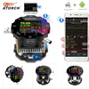 Color APP battery tester electronic load 18650 capacity monitor indicator discharge charge usb meter DC 12v power supply checker 1
