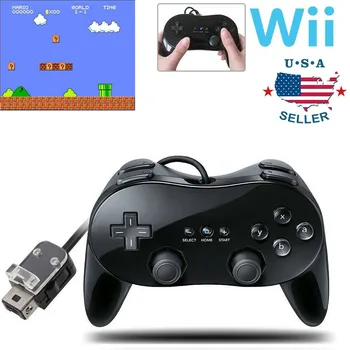 

For Wii Second-generation Gamepad Wired Game Controller Gaming Remote Pro Gamepad Shock Joypad