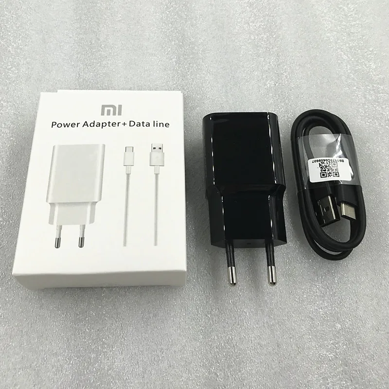 Быстрое зарядное устройство Xiaomi 18 Вт QC 3 0 Redmi note 8 адаптер Type C зарядный кабель для mi