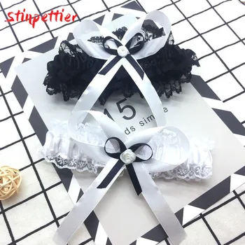 

Bride To Be Garter Leg Belt Sexy Bachelorette Lace Bridal Shower Circle Ring Leg Belt For Wedding Hen Party Decoration ASD149