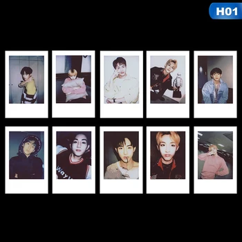 

9Pcs/Set NCT 127 Photo Card Poster Lomo Cards Self Made Paper Photocard For Fans Gift Collection