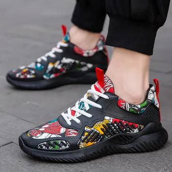 

Men's Light Sneakers Casual Shoes Breathable Brand Designer Shoes for Men Jogging Footwear Running Shoes Male Trainer Chaussure