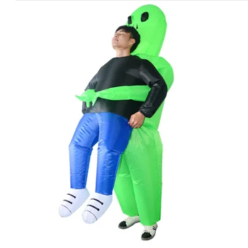 

Inflatable Costume Halloween Cosplay Blow Up Fancy Suit Props Toy Ghost Party Prank Scenario Costume Prop Adult Gags Scary Toys