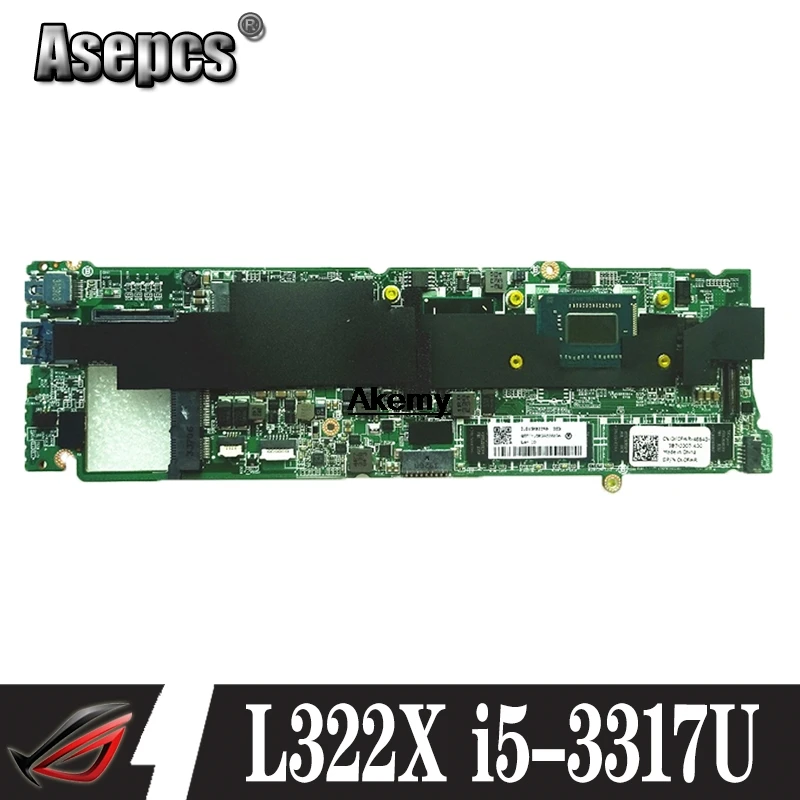 Xps 13 Moederbord GJW63 0GJW63 CN-0GJW63 I5-3317U DAD13AMBCD1 DDR3 Voor Dell Xps 13 L322x Laptop Moederbord Getest 100% Werken Xps 13 Moederbord GJW63 0GJW63 CN-0GJW63 I5-3317U DAD13AMBCD1 DDR3 Voor Dell Xps 13 L322x Laptop Moederbord Getest 100% Werken