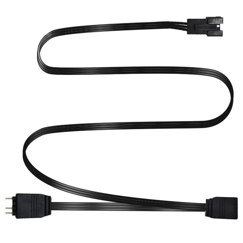 

ARGB 5V 3 Pin Extension Cable AURA MSI Motherboard Splitter Adapter for 5V Halos