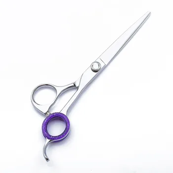 

6.5 inch Cutting Professional Pet Grooming Scissors Japan 440c high-end pets Dog Haircut Shears straight haircut shears