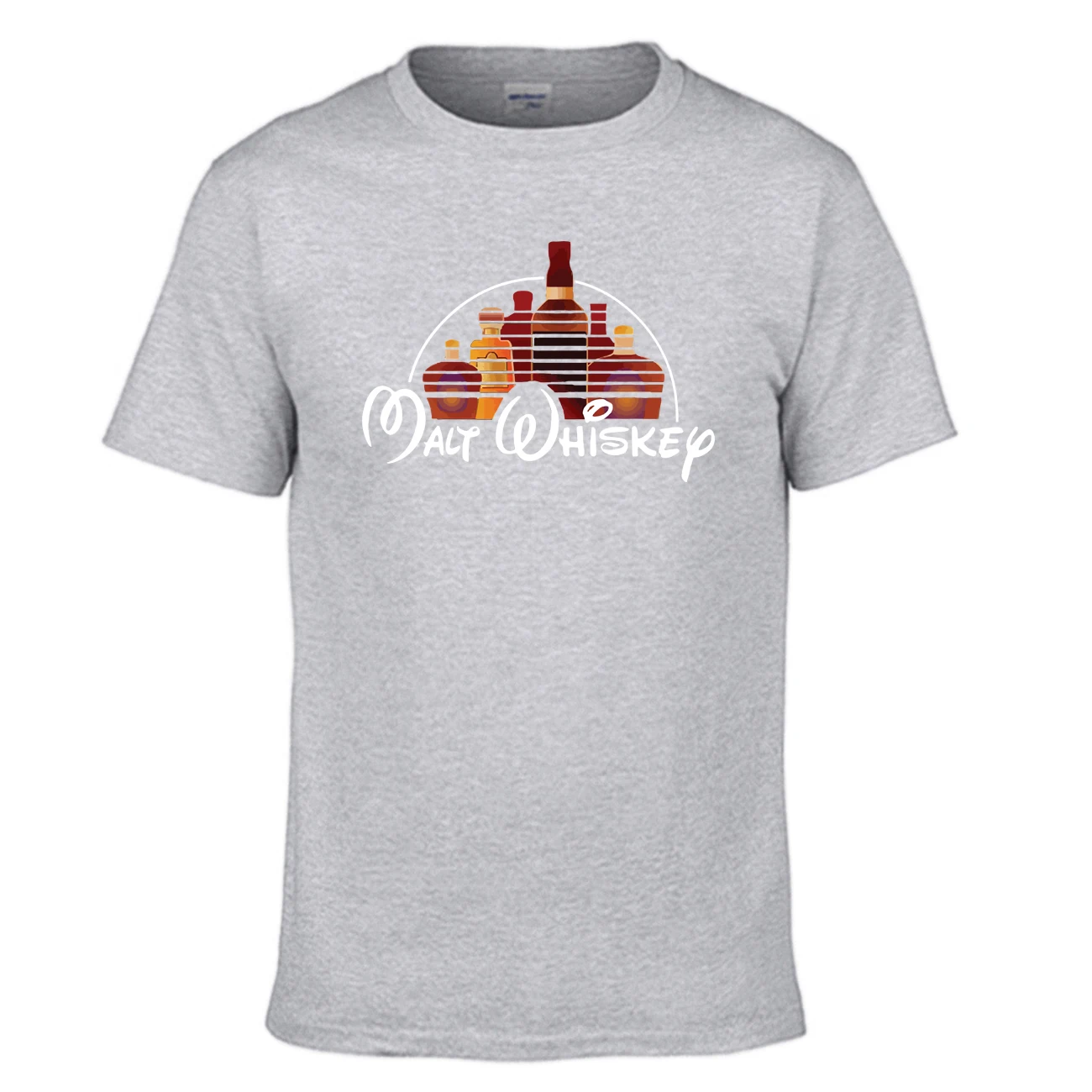 Malt Whisky Tshirt Men T Shirt Tshirts Brand Summer Cotton Short Sleeve Black White T-Shirt Tees Graphics Design Tops Mens