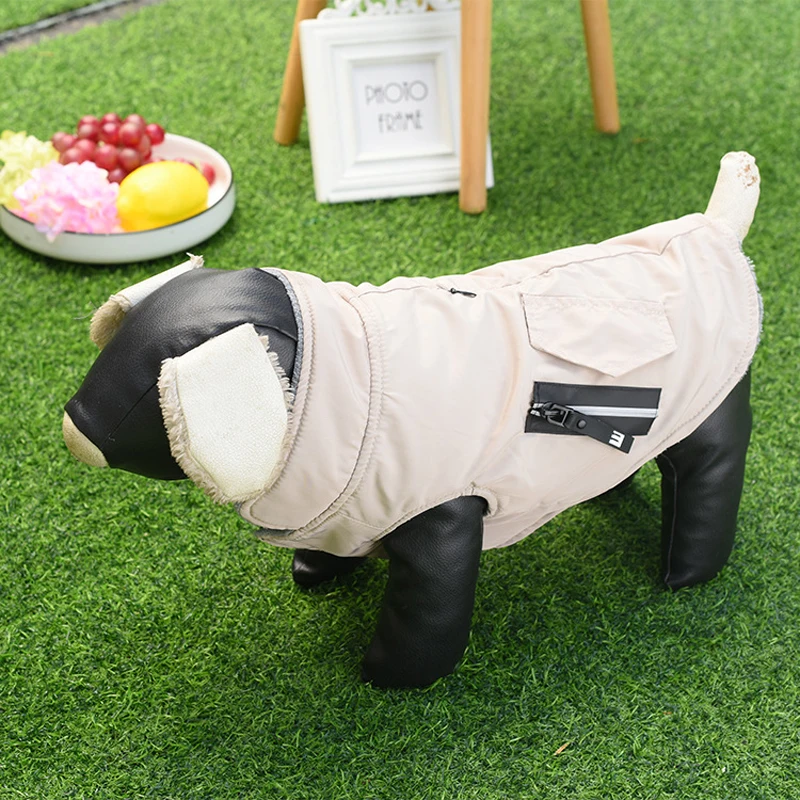

Winter Warm Fleece Dog Vest Chihuahua Clothes Waterproof Coat Jacket For Small Medium Dogs Puppy Apparel Pet Products Supplies