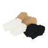 100pcs 5*3cm Packaging Label Brown Kraft /black/white Paper Tags DIY scallop Label Wedding Gift Decorating Tag ► Photo 3/6