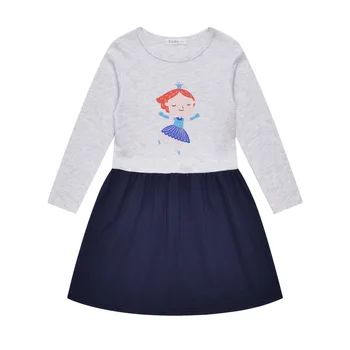 

Girls' Dress European and American Children's Dress Autumn and Winter Long Sleeve Princess Dress