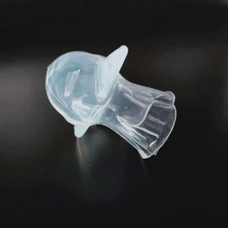Silicone Anti Snoring Tongue Device Sleep Apnea Aid Stop Snore Stopper Sleeve