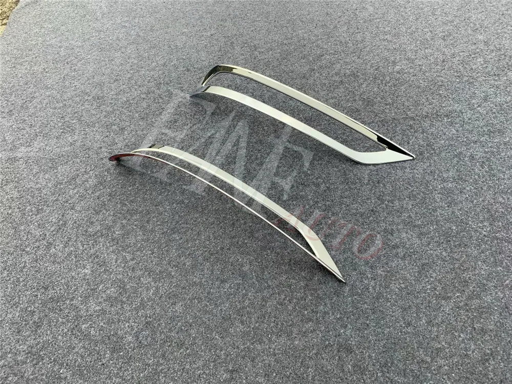 Chrome Front Rear Fog Light Lamp Cover Trim for Honda Odyssey