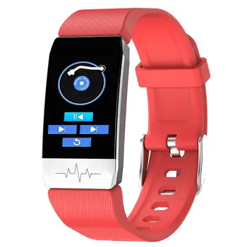 

IP67 Waterproof Thermometer Pedometer Heart Rate Sleep Monitoring Smart Bracelet