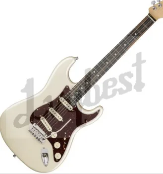 

Electric guitar customized snow white color,rosewood fingerboard,alder body,maple neck,korea locking tuners! with foamcase pack