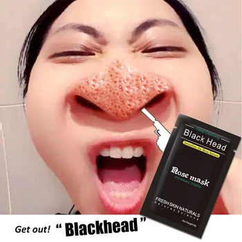

AFY suction black mask Blackhead Remover Nose Mask Pore Strip Black Mask Peeling Acne Treatment Black Deep Cleansing Skin Care
