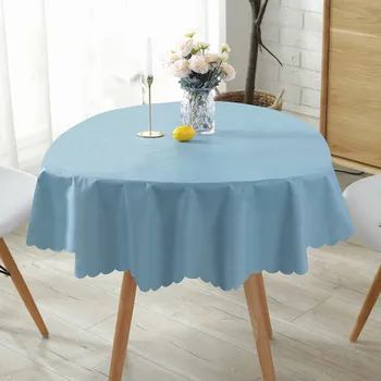 

Waterproof and oil-proof disposable tablecloth, household round table cloth table cloth coffee table cloth tablecloth