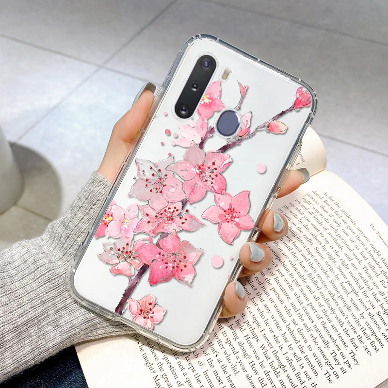 Clear Phone Case For Samsung A51 Case For Samsung Galaxy A32 A12 A22 A71 A72 A52 A52S A82 A21 A41 A11 A31 A50S Shockproof Cover