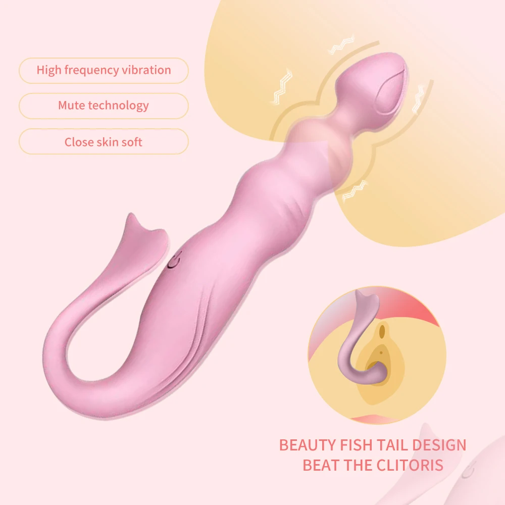 Clitoral Vibrator And Nipple Stimulator Dildo Masturbator Toy_voghion.com
