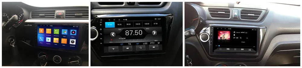 Perfect DSP IPS car Radio stereo For kia rio 3 4 2011 2016 2017 2018 Car Multimedia Video Player Navi GPS Android 9.1 No 2din 2 din dvd 1