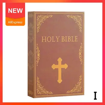 

1piece Creative Color Key Lock Money Pot Small Key Book Safety Jewelry Bank Travel Book Safe Simulation Money Piggy Q2Q4