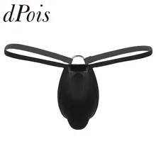 Мужские Трусы-стринги с низкой посадкой, u-образная выпуклость, Т-образная форма, с Т-образной спинкой, с О-образным кольцом, спортивные трусы, Горячие стринги, нижнее белье, мужские сексуальные трусы для геев