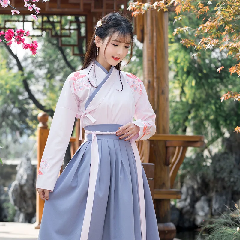 Костюм для классических танцев Refom Hanfu женское Восточное сказочное платье с