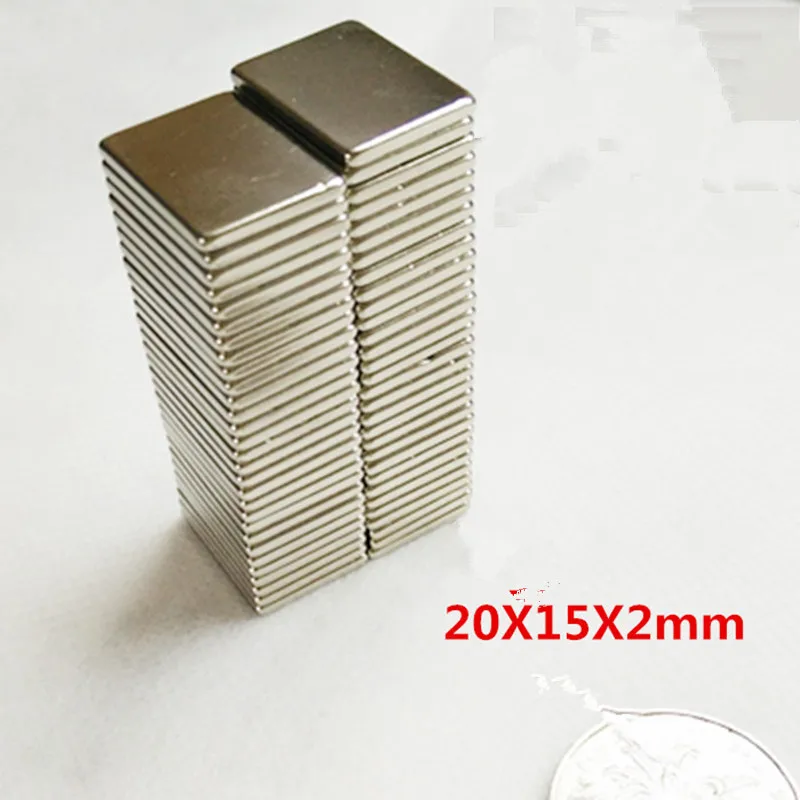 

20/50pcs/lot magnet 40x5x3 20x8x2 12x5x5 N35 Strong Square NdFeB Rare Earth Magnet 30*10*2 10*5*5 20*5*3 Neodymium Magnets