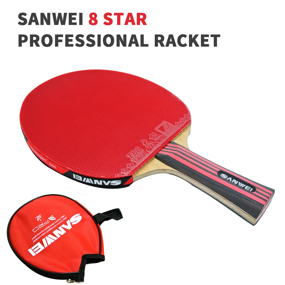 Sporting Goods Professional Carbon Fiber Table Tennis Ping Pong Racket
