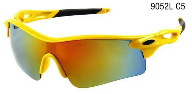 Новинка 9052, Oak солнцезащитные очки для мужчин и женщин, спортивные очки для улицы, взрывозащищенные, соединенные, защита глаз, солнцезащитные очки UV400 - Цвет линз: C5