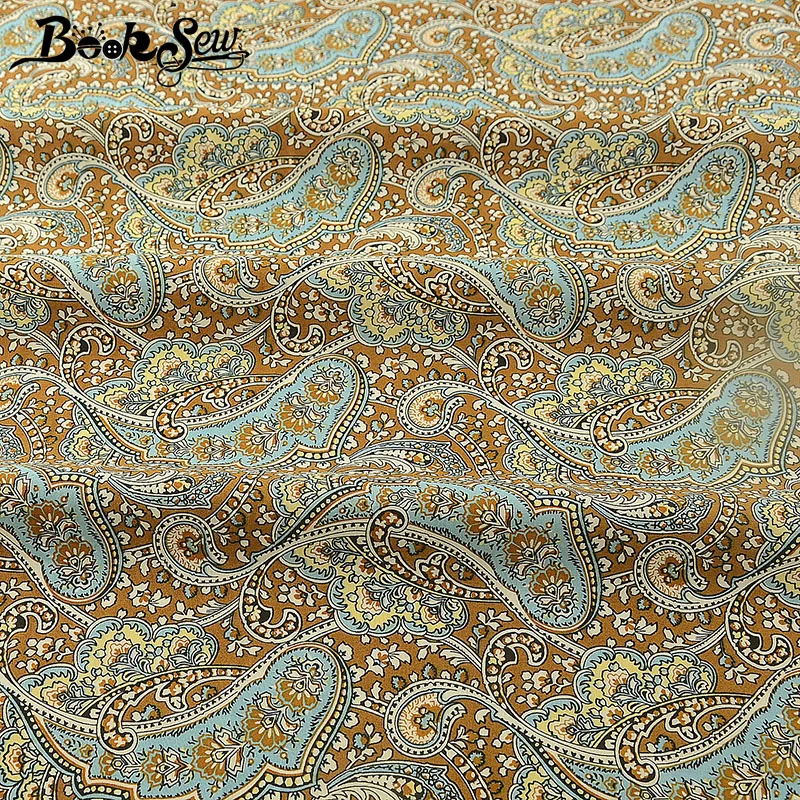 Хлопчатобумажная Поплиновая ткань Booksew Royal 50x145 простая мягкая Лоскутная швейная