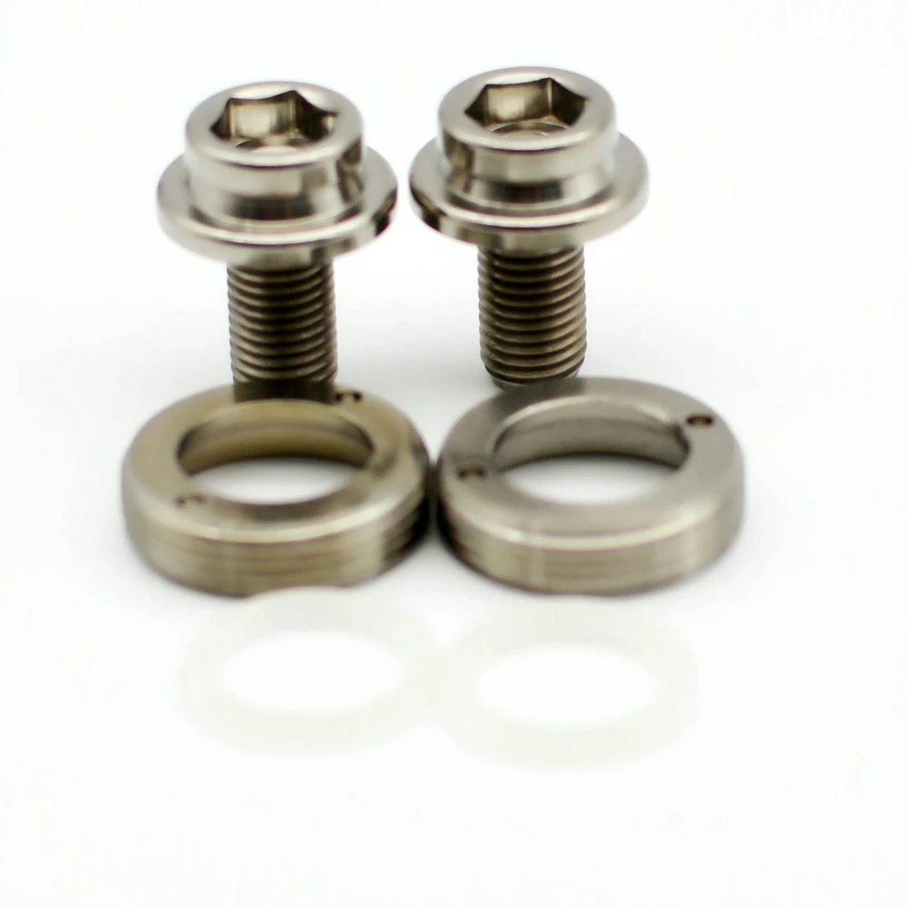 Titanium Bolts M8x15 Middle Shaft Titanium Color(9)