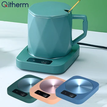 Mug Heater Coffee Mug Cup Warmer 220V Milk Tea Water Heating Pad Cup Heater Warm Mat Constant Temperature Coaster EU Plug 1