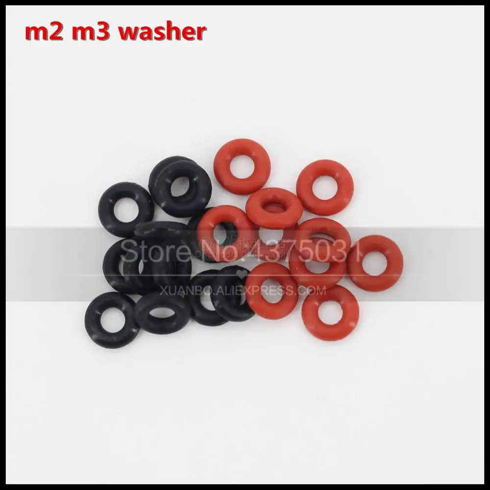 

10pcs Flight control sub-board damping shock absorber O-ring / M2 M3 elastic washer rubber washer Accessories