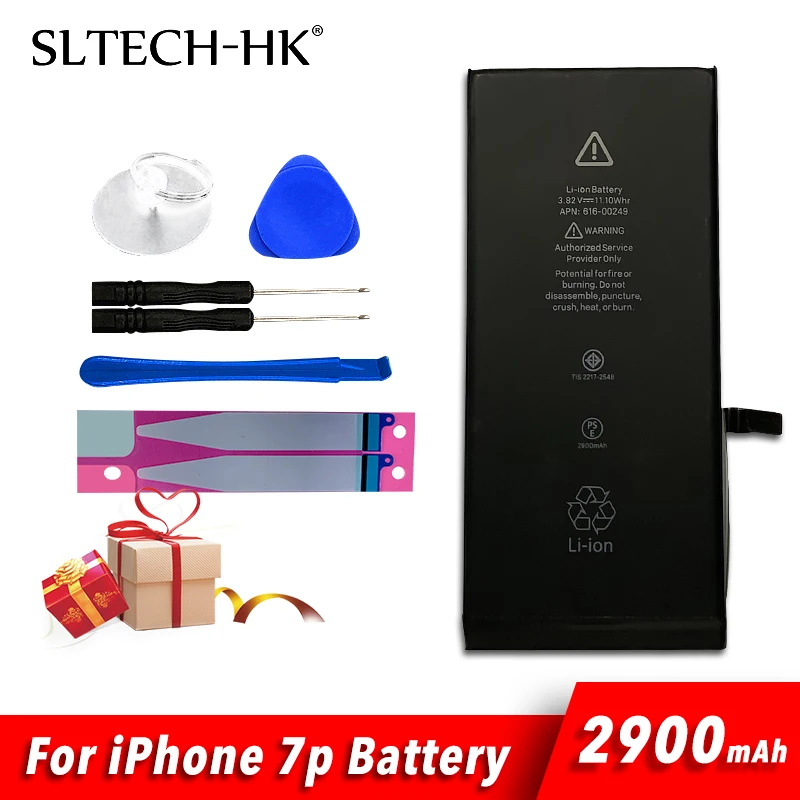 Lithium Battery For iPhone 5S 6 6S 7 8 Plus Replacement Batteries Internal Phone Bateria 2060mAh 5