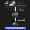 VGA to USB adapter converter with audio and video capture card 1080p Drive-free high-difinition picture quarity 3