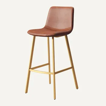 

Nordic Bar Chair Iron High Stool Creative Home Modern Simple Leisure Coffee