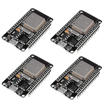 

4PCS ESP32 Development Board ESP-32S Microcontroller Processor Integrated Chip CP2102 WiFi NodeMCU-32S ESP-WROOM-32