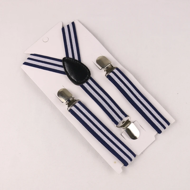 HUOBAO Elastic Striped Kids Suspenders For Baby Boy Girl Children Clothing Accessories Suspenders