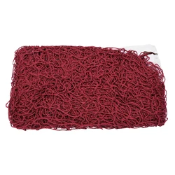 Portable  Soft Polypropylene Fiber Sport Badminton Net With Fixing Rope For Competition Simple Durable Badminton Net