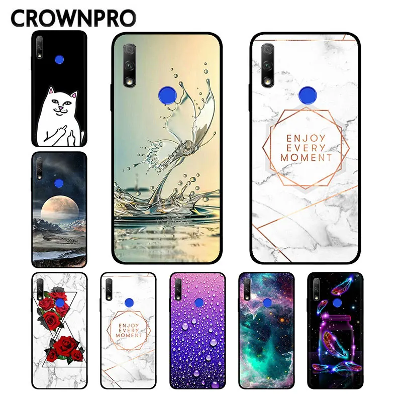Задняя крышка для телефона Huawei Honor 9X STK LX1 6 59 &quotHonor 9 X Premium PRO Y9 Prime 2019 чехол матовый